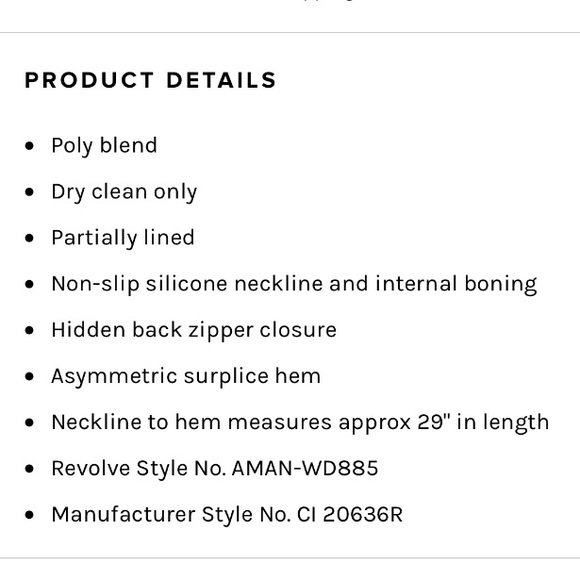 AMANDA UPRICHARD***LBD Strapless Viv**Small $202 - Picture 6 of 7